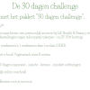 Het "30 dagen challenge" pakket - Afbeelding 3
